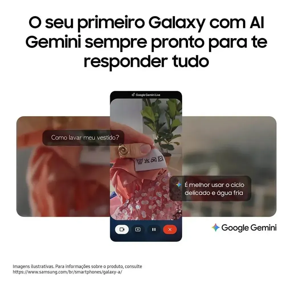 Celular Samsung Galaxy A17 5G - detalhe
